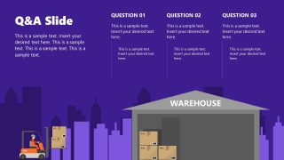 Global Logistcis Industry Presentation Slide for Q&A