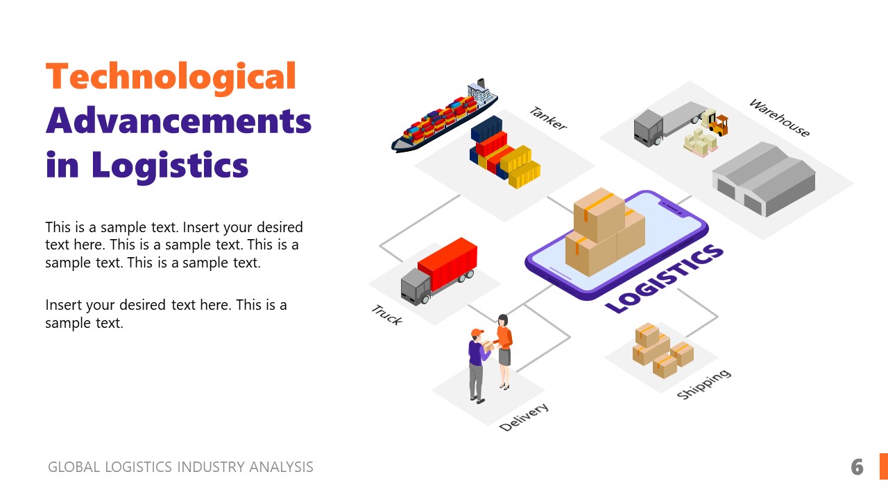 Global Logistics Powerpoint Template