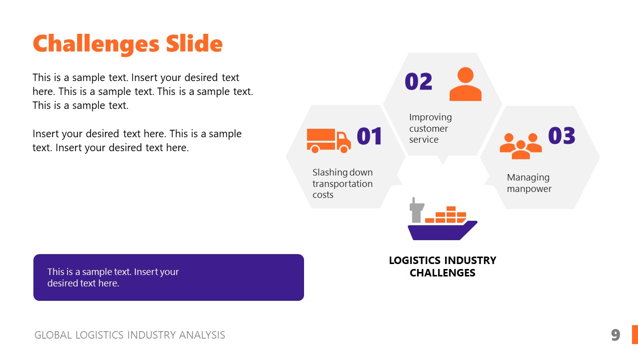 Global Logistics Powerpoint Template