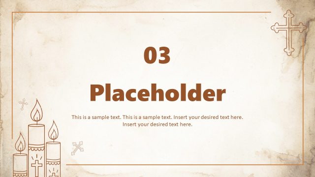 Clergy Slide Template for PowerPoint