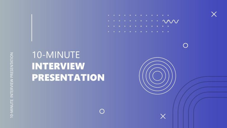 Title Slide - Interview Presentation Template - SlideModel