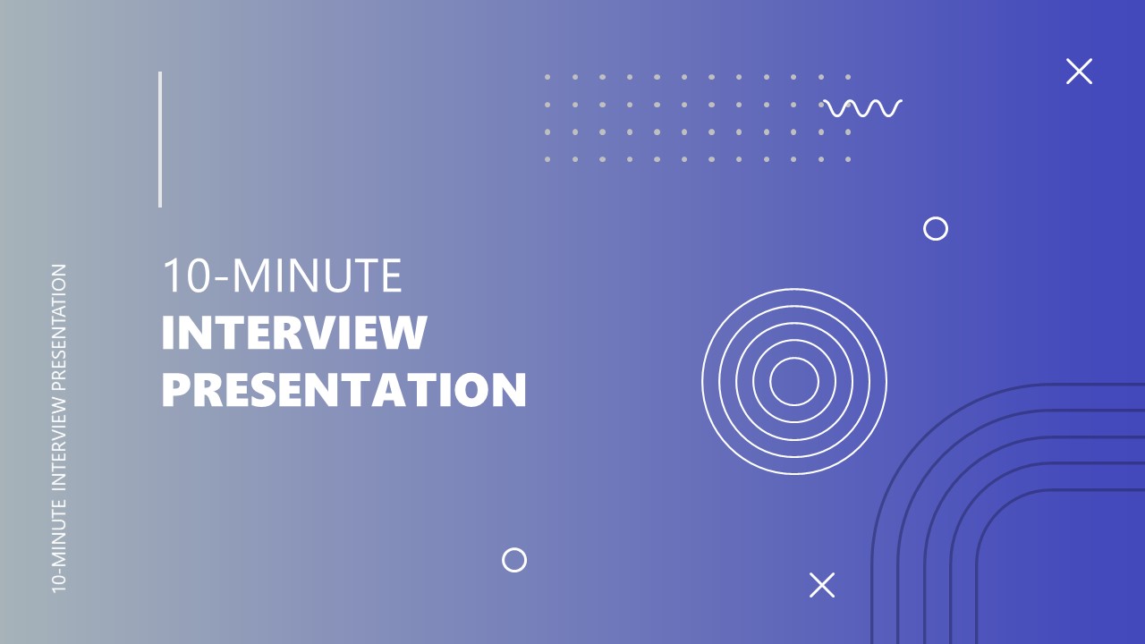 10-Minute Interview PowerPoint Template