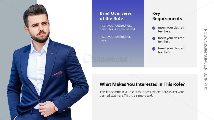 Customizable 10-Minute Interview Template for PowerPoint 