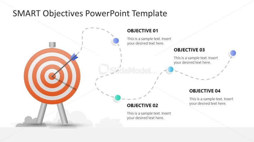 SMART Objectives Template Title Slide 