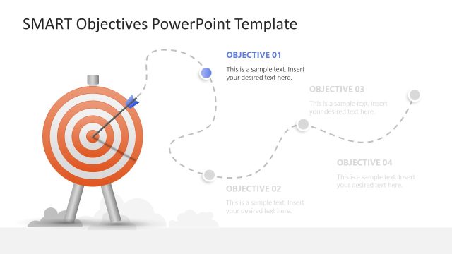 Customizable SMART Objectives PPT Template