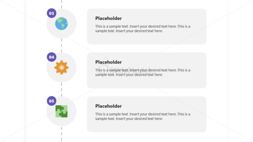 Company Milestones Template for PowerPoint