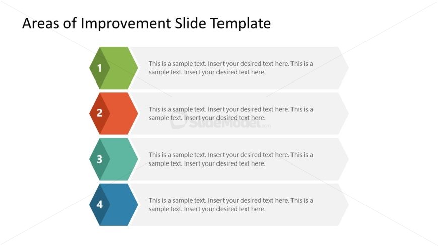 Areas of Improvements Template Slide