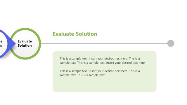 Evaluate Solutions Slide for Presentation