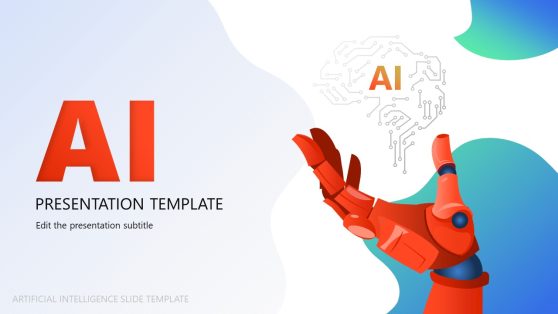 AI Presentation Slide Template for PowerPoint