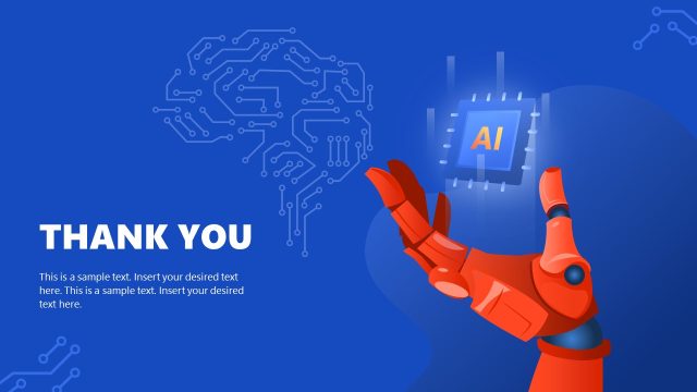 Thank You Slide – AI PPT Template
