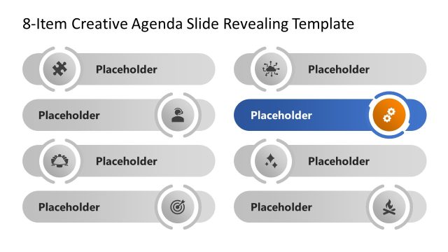 Animated Presentation Template for Agenda Presentation