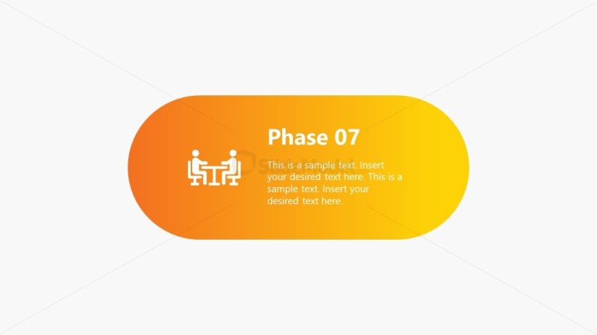 9-Phase Animated Roadmap Concept Template for PowerPoint