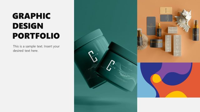 Graphic Design Portfolio Presentation Template