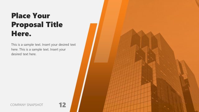 Proposal Title Slide PPT Presentation