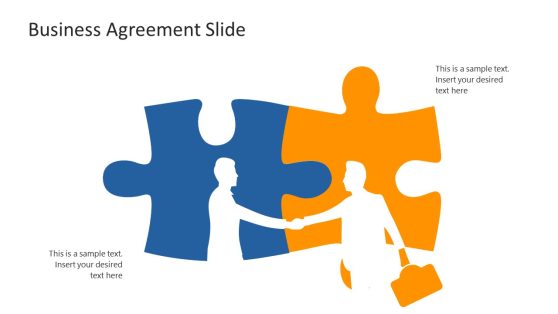 Business Agreement Infographic Slide