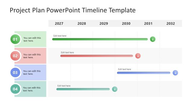 Project Plan PowerPoint Timeline Slide