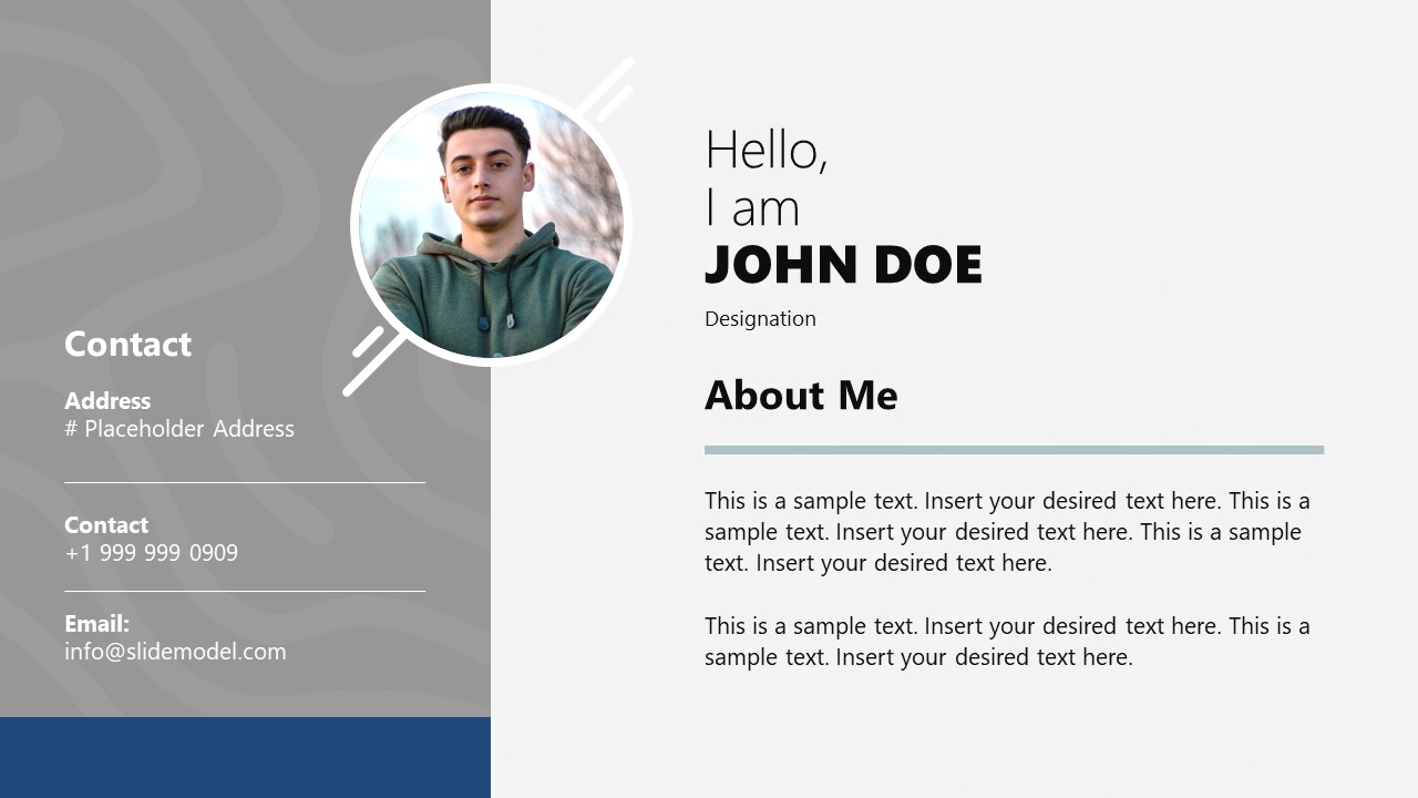 All About Me PowerPoint Template