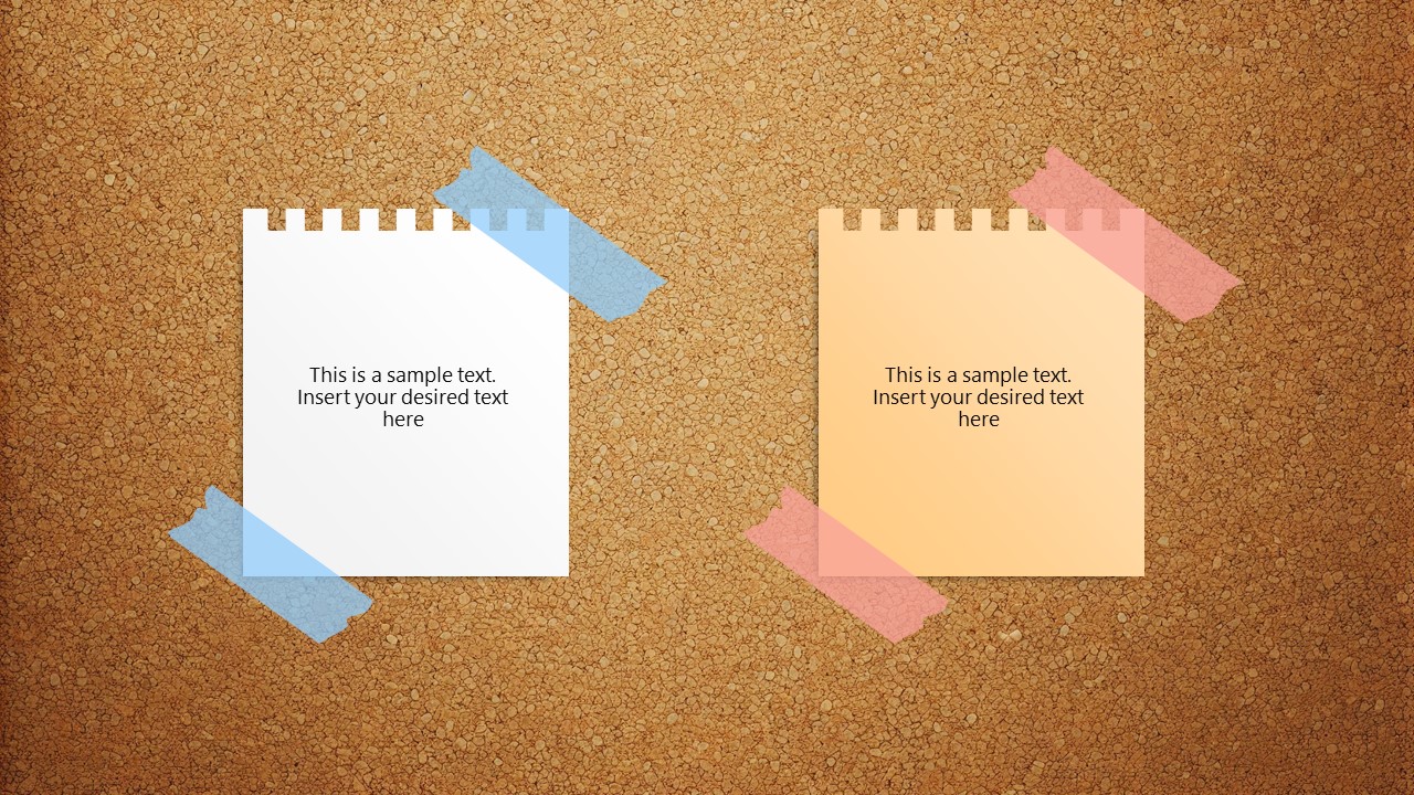 Corkboard PowerPoint Template