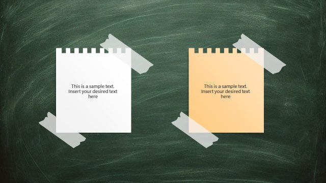 Chalkboard PowerPoint Slide Template