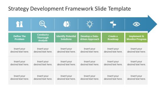 Strategy Development Framework PowerPoint Template