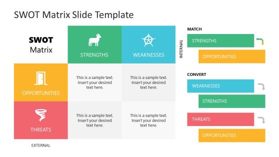 SWOT Matrix PowerPoint Template