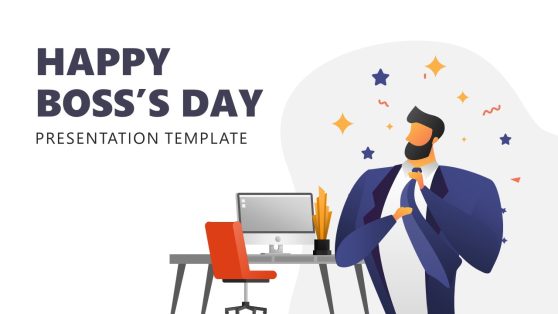 Happy Boss Day PowerPoint Template