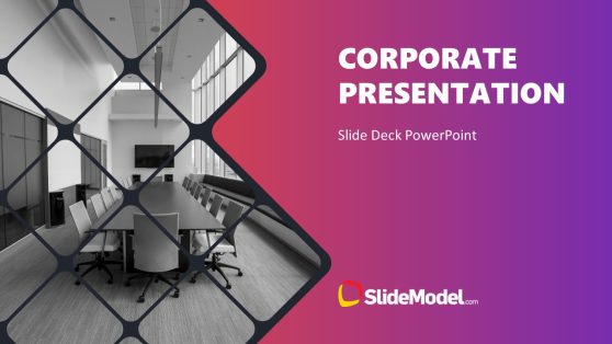 Editable Title Slide for Corporate Presentation