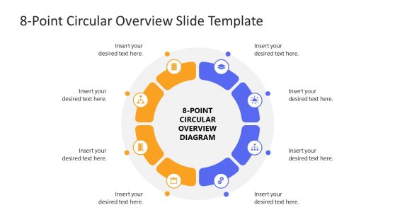 8-Step Circular Diagram PowerPoint Template