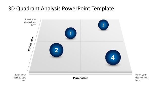 3D Quadrant Analysis Slide Template