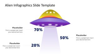 Alien Infographics PowerPoint Slide 