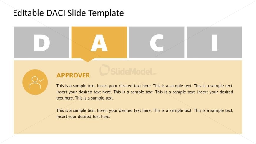 PPT Approver DACI Template