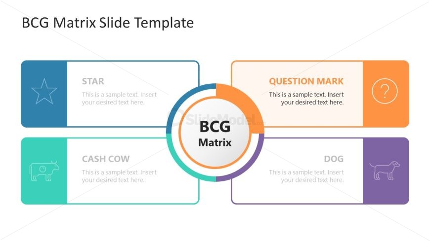 BCG Matrix Template Slide