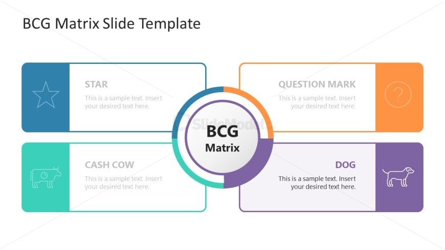 BCG Matrix Slide PowerPoint Template