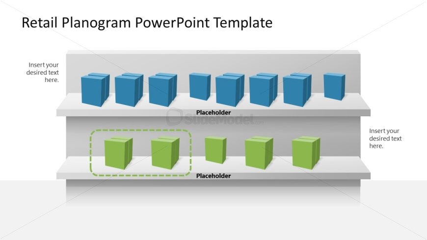 Retail Planogram PPT Slide Template 