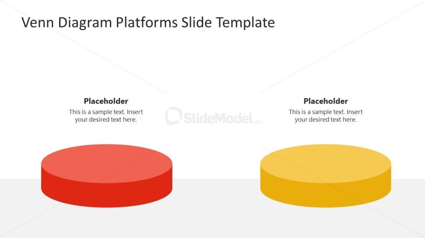 Venn Diagram Platforms PowerPoint Slide