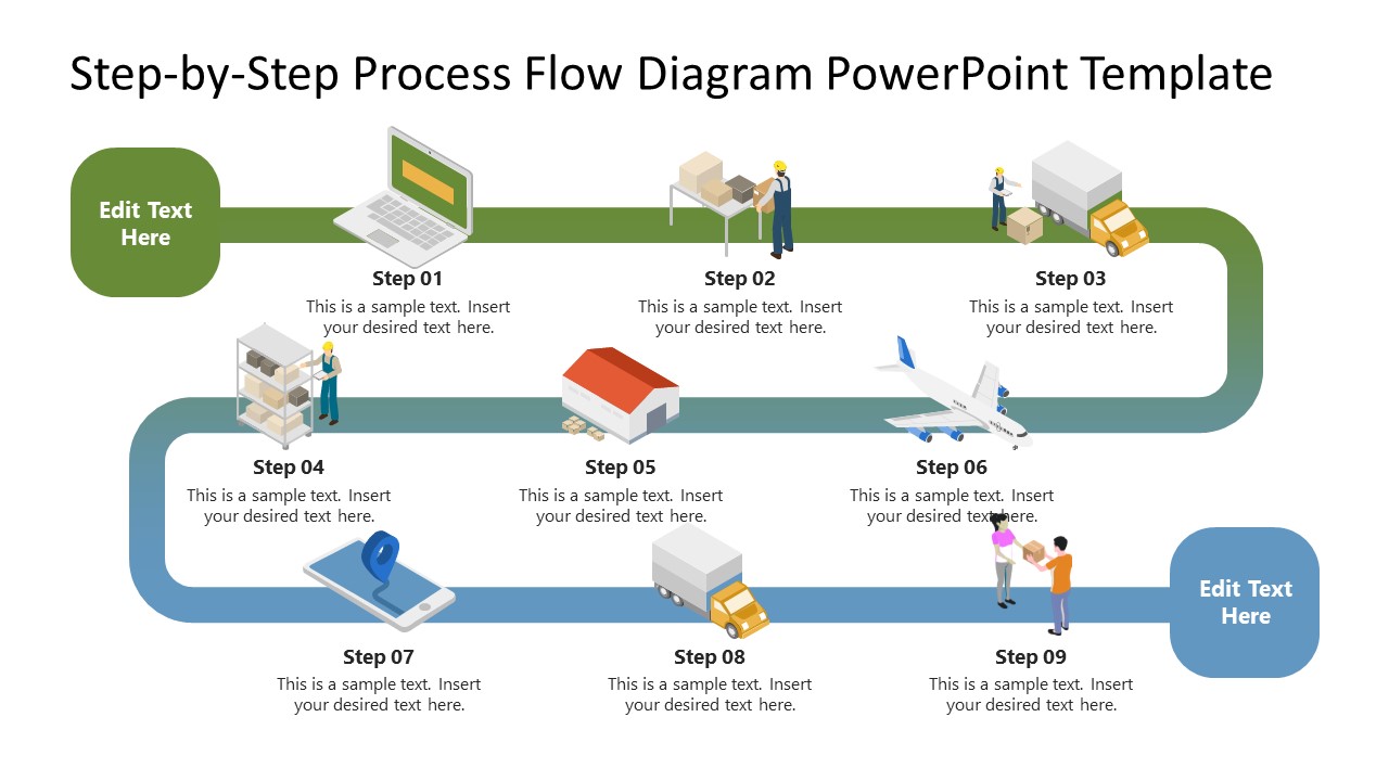 Powerpoint Process Flow Diagram Powerpoint Process Flow Diagram