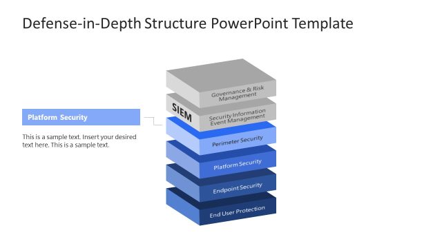 Defense-in-Depth Structure Slide PPT Template