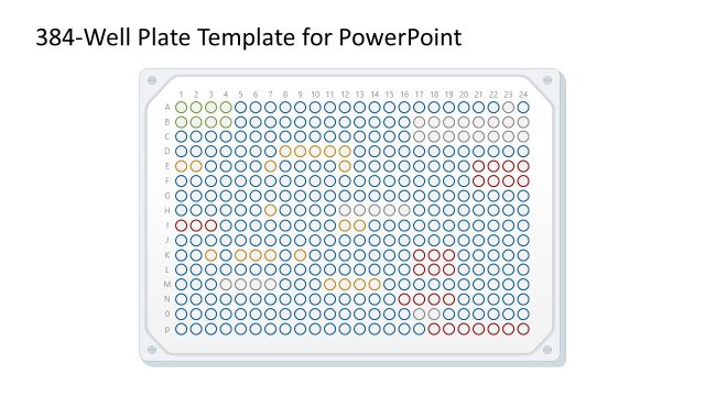 384-Well Plate PowerPoint Template
