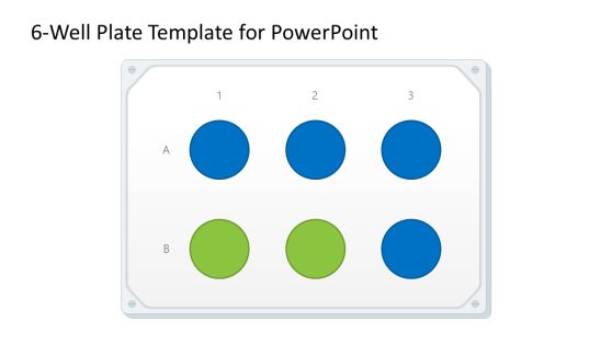 6-Well Plate Template for PowerPoint