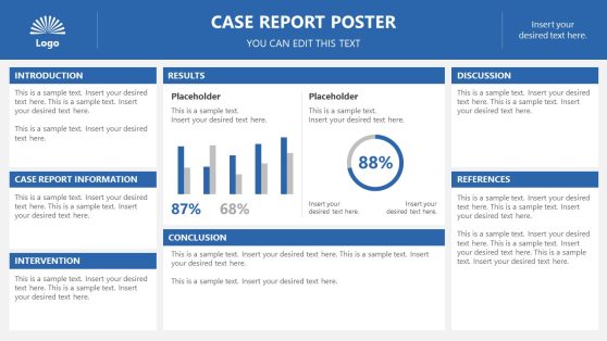 PPT Presentation Template for Case Report Poster