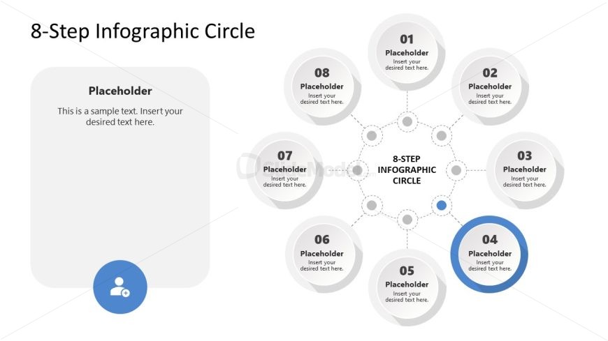 8-Step Process Diagram for Presentation 