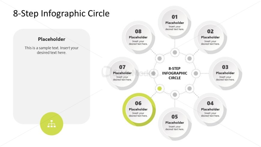 Creative Process Diagram for Presentation - Step 6 Slide