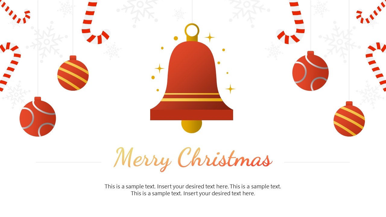 Christmas Background Presentation Template