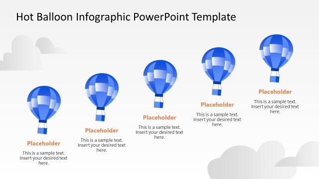 Hot Balloon PPT Template for Presentation