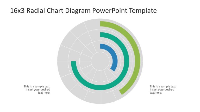 16x3 Radial Chart for PowerPoint - SlideModel