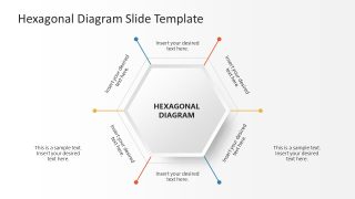 Hexagonal Diagram Slide Template