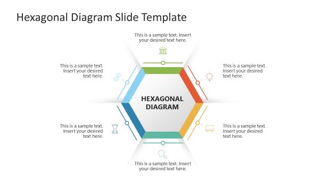 Hexagonal Diagram PPT Layout