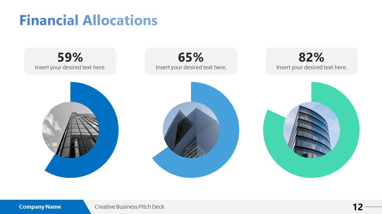 Creative Business Pitch Deck PowerPoint Template
