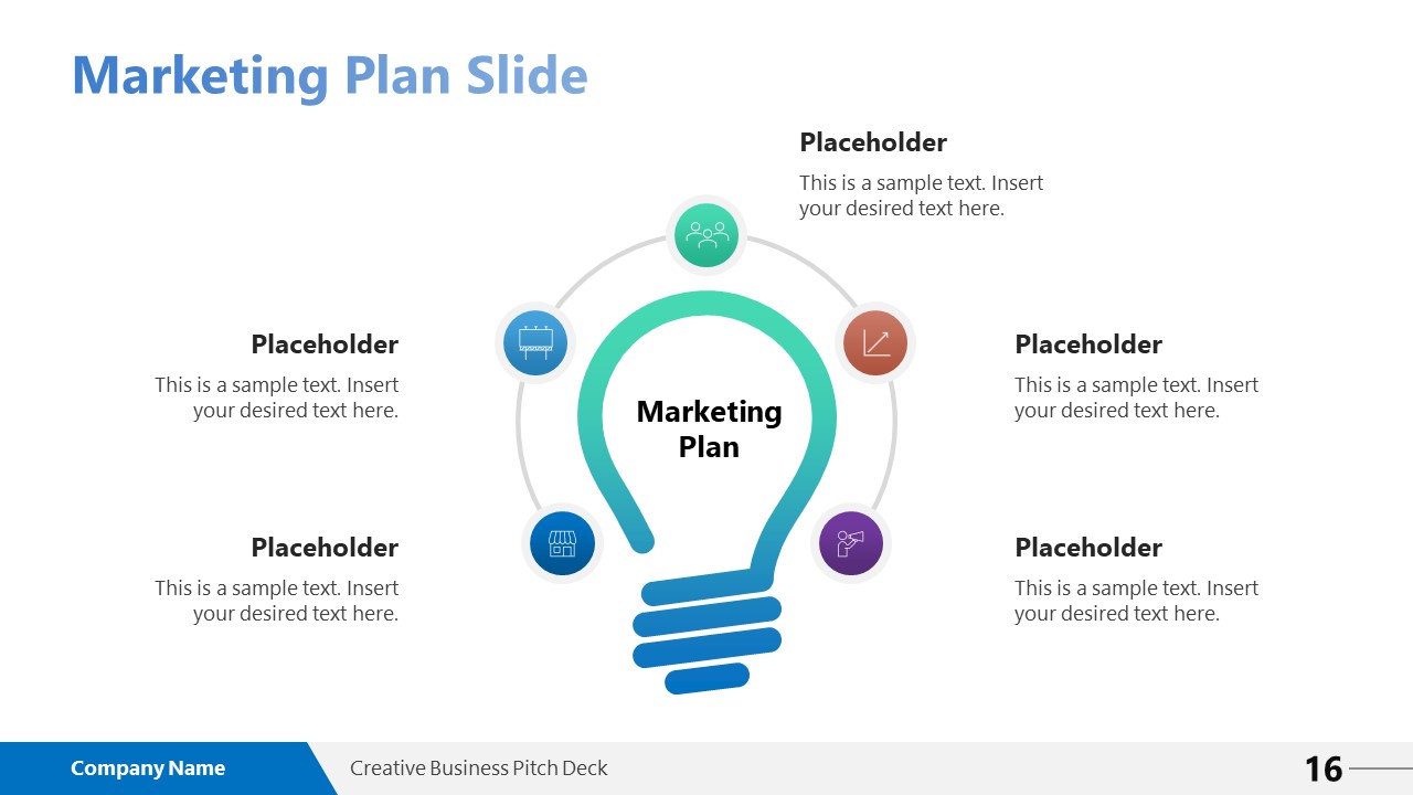 Creative Business Pitch Deck PowerPoint Template