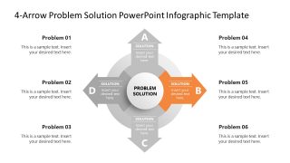 4-Arrow Problem Solution Template for Presentation 